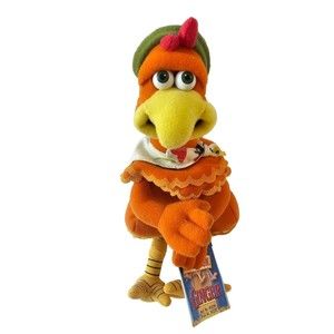 Orange Stuffed Animal Toy